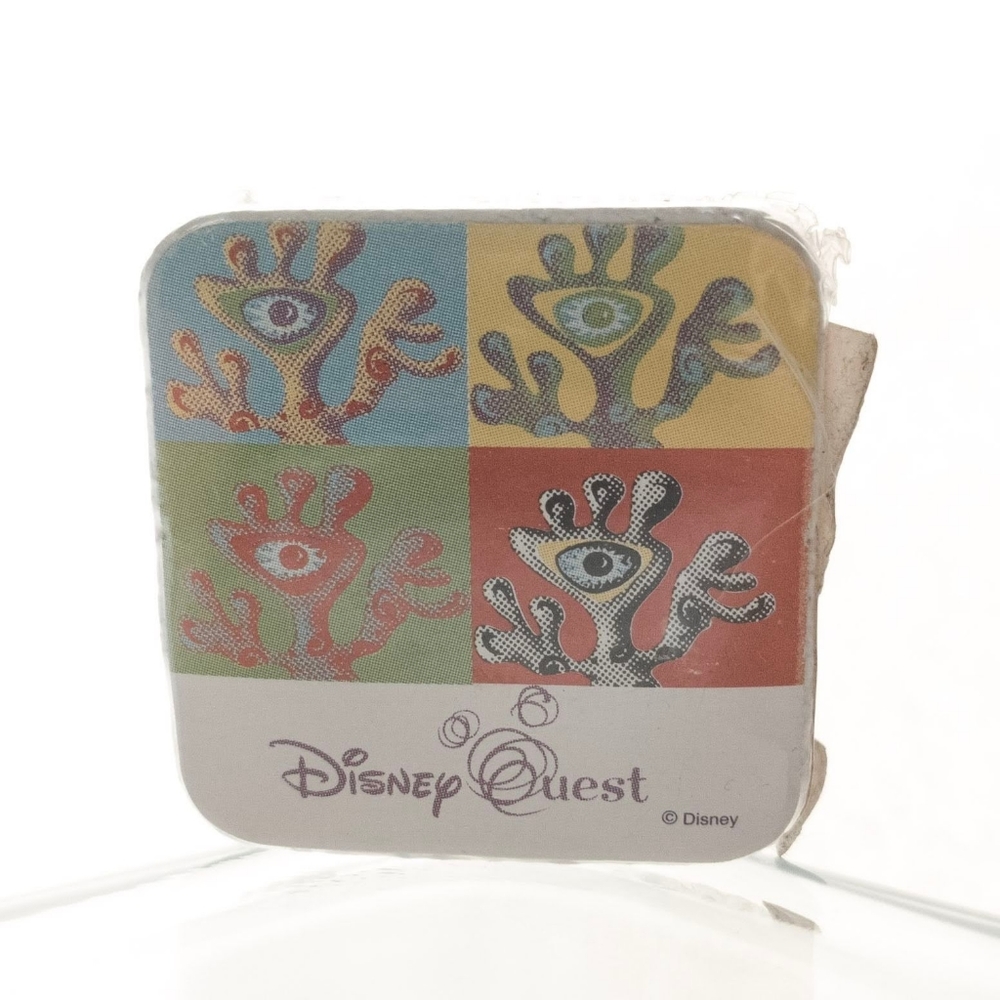 Walt Disney, Disney Quest Magic Towel 12"x12", NWT